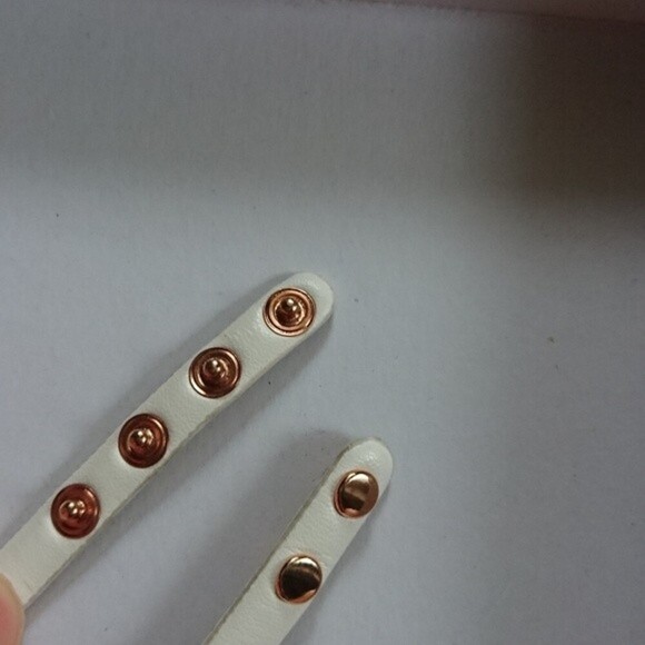 Betsey Johnson Owl leather band Bracelet - Picture 3 of 9